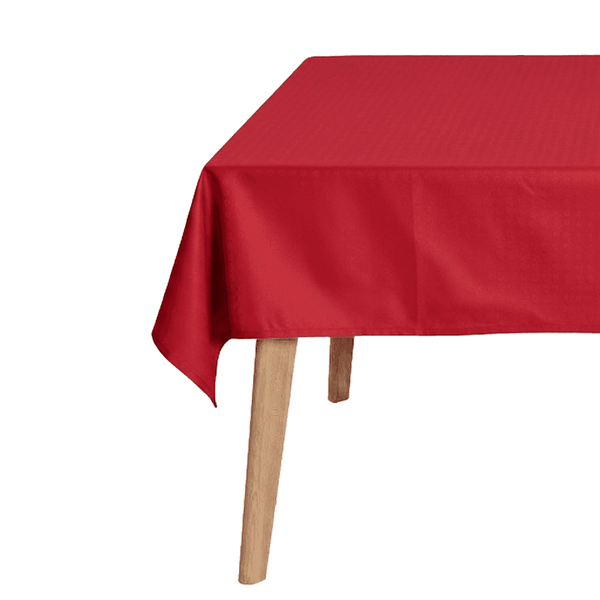 Pöytäliina mittojen mukaan, puuvillasekoite - Red - D1040