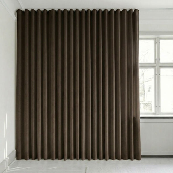 Veluuriverho mittojen mukaan – Bris - Mocha Brown - C2627