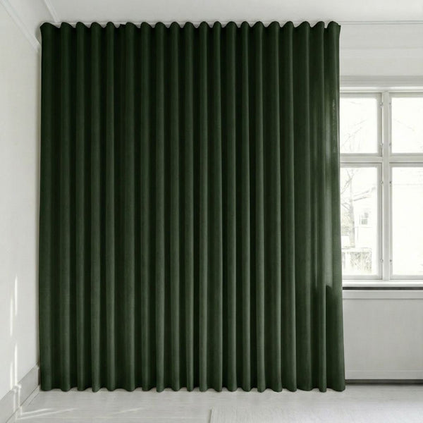 Veluuriverho mittojen mukaan – Bris - Deep Forest Green - C2609