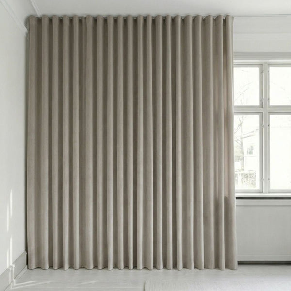 Veluuriverho mittojen mukaan – Bris - Mist Gray - C2616