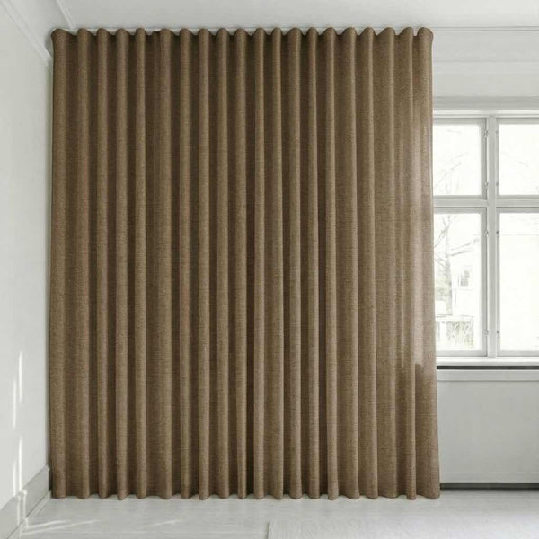 Puoliläpikuultava verho mittojen mukaan – Disa - Clay Beige - C2425