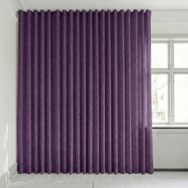 Puoliläpikuultava verho mittojen mukaan – Disa - Amethyst - C2434