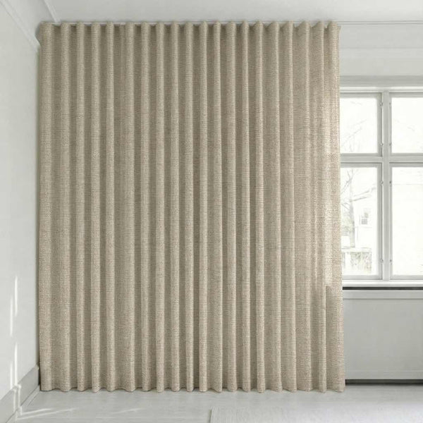 Puoliläpikuultava verho mittojen mukaan – Disa - Beach Sand - C2403