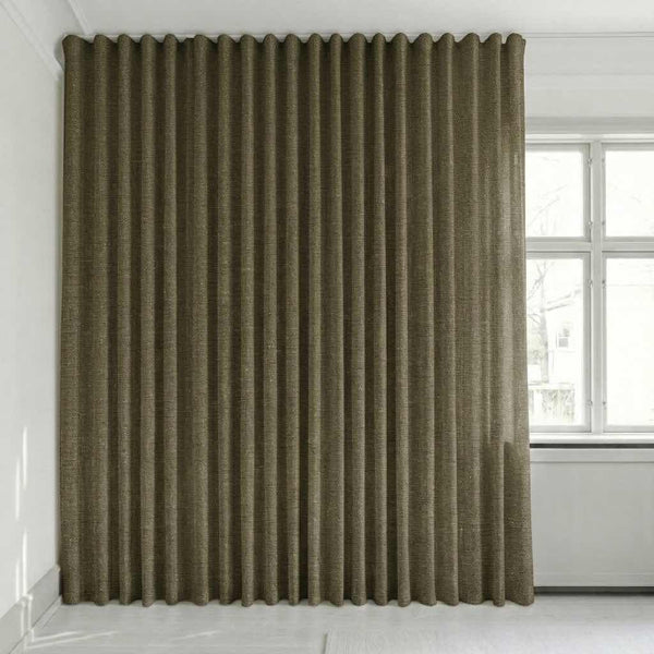Puoliläpikuultava verho mittojen mukaan – Disa - Desert Beige - C2424