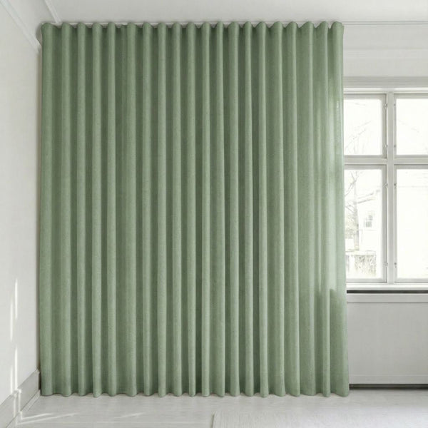 Puoliläpikuultava verho mittojen mukaan – Rina - Aqua Foam - C1919