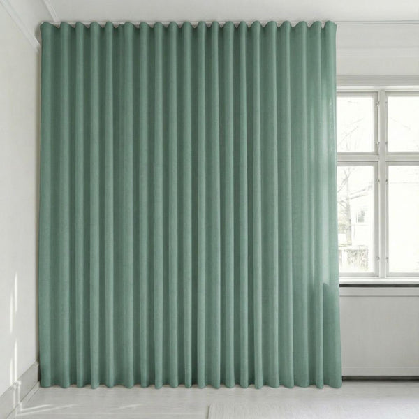 Puoliläpikuultava verho mittojen mukaan – Rooma - Mint - C1634