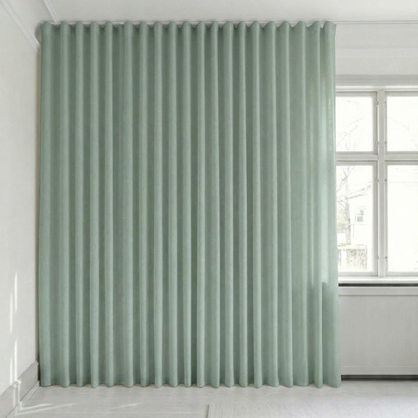 Puoliläpikuultava verho mittojen mukaan – Rooma - Seafoam - C1633