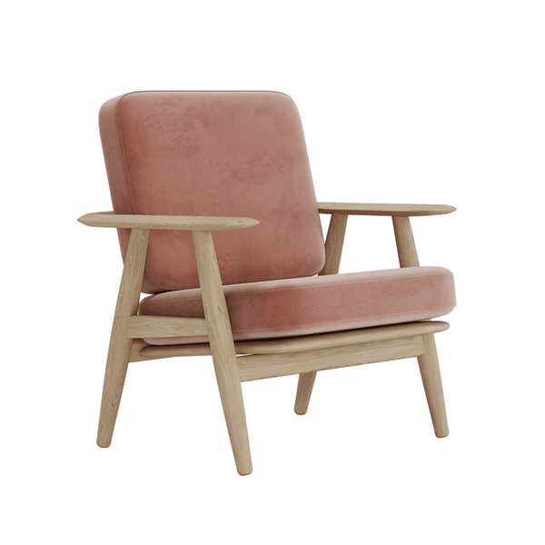 Pehmustesetti Wegner GE 240/290 -tuoliin, veluuri - Velour - Nostalgia - S6003.