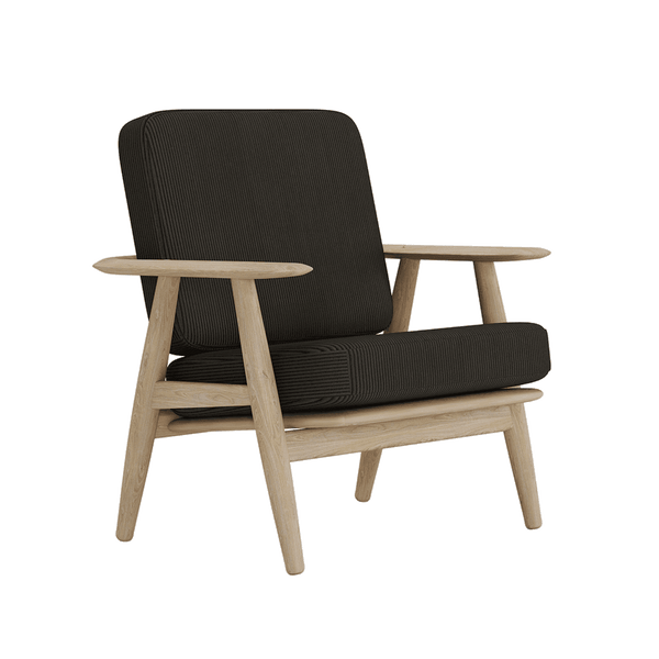 Pehmustesetti Wegner GE 240/290 -tuoliin, Velvet - Shadow - S2512