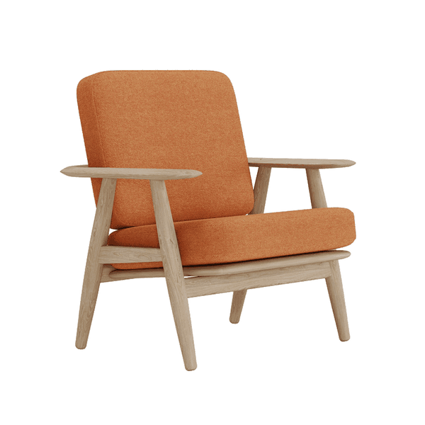 Pehmustesetti Wegner GE 240/290, villa - Spice - S7015