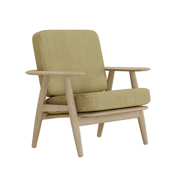Pehmustesetti Wegner GE 240/290 -tuoliin, Velvet - Sage - S2507