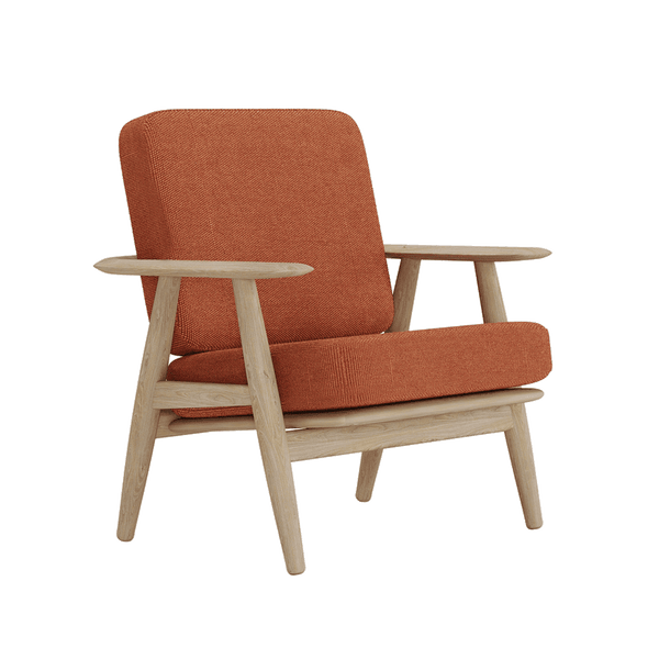 Pehmustesetti Wegner GE 240/290 -tuoliin, Supreme - Amberglow - S8017