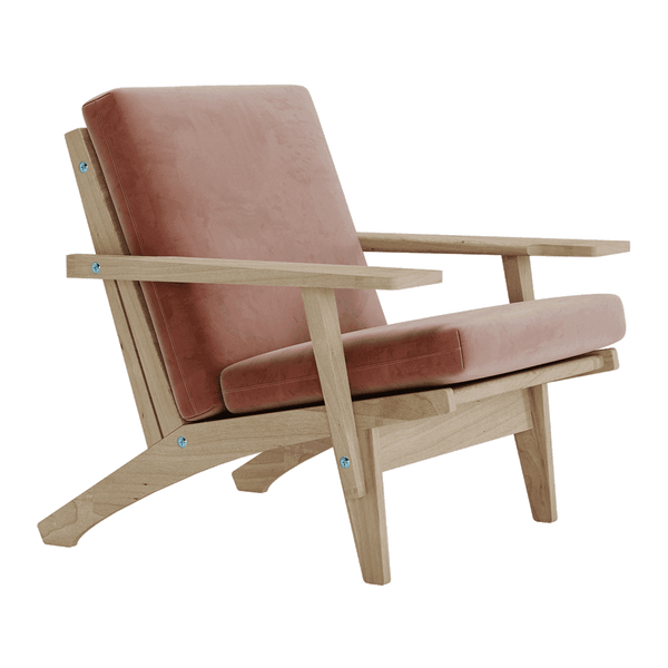 Pehmustesetti Wegner GE 370 -tuoliin, veluuri - Nostalgia - S6003.