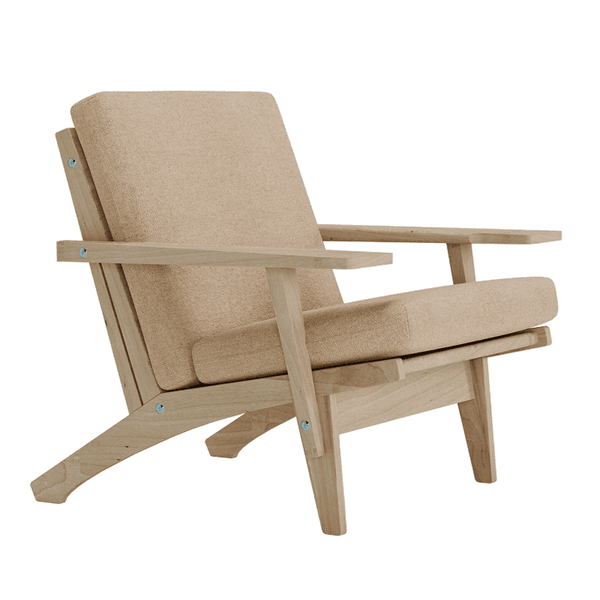 Pehmustesetti Wegner GE 370 -tuoliin, villa - Cameo - S7017