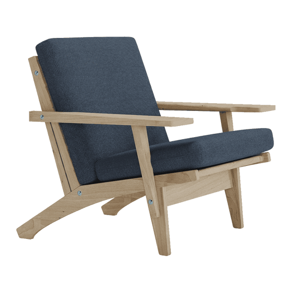 Pehmustesetti Wegner GE 370 -tuoliin, Cosy - Blue - S8112