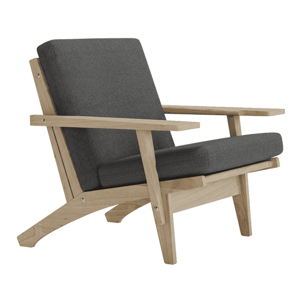 Pehmustesetti Wegner GE 370 -tuoliin, Cosy - Grey - S8105