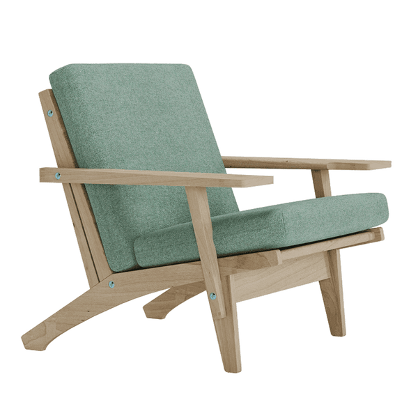 Pehmustesetti Wegner GE 370 -tuoliin, villa - Aquarelle - S7016