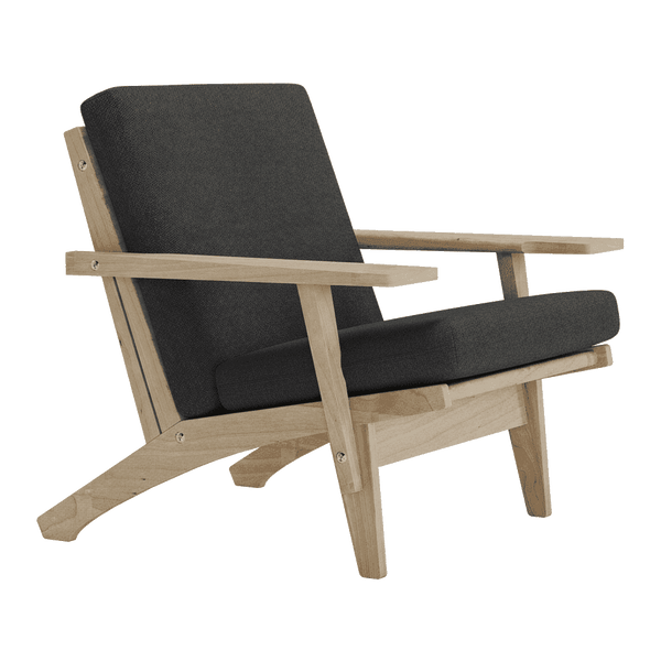 Pehmustesetti Wegner GE 370 -tuoliin, Cosy - Negro - S8110