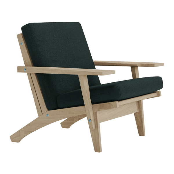 Pehmustesetti Wegner GE 370 -tuoliin, villa - Sininen - S7008.