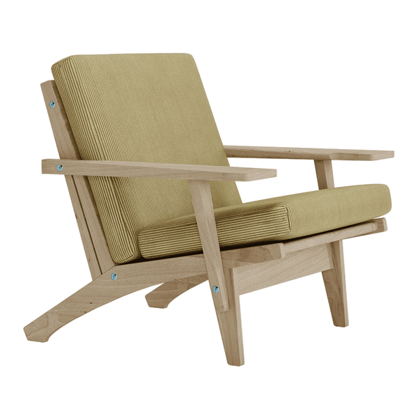 Pehmustesetti Wegner GE 370 -tuoliin, Velvet - Sage - S2507