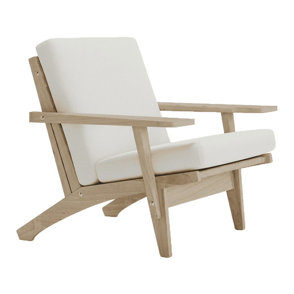 Pehmustesetti Wegner GE 370 -tuoliin, Cosy - Snow - S8103