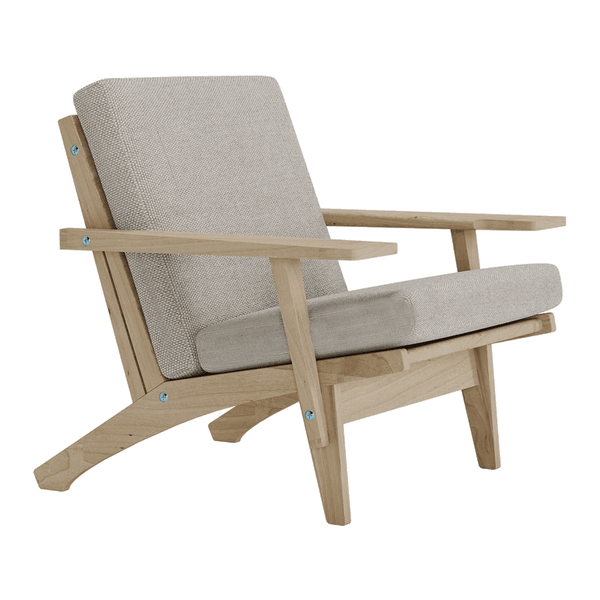 Pehmustesetti Wegner GE 370 -tuoliin, Supreme - Smoke - S8001