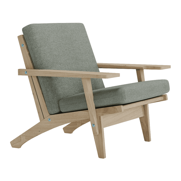 Pehmustesetti Wegner GE 370 -tuoliin, villa - Harmaa - S7010.