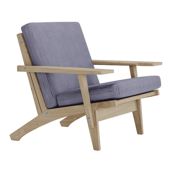 Pehmustesetti Wegner GE 370 -tuoliin, Velvet - Pigeon - S2508