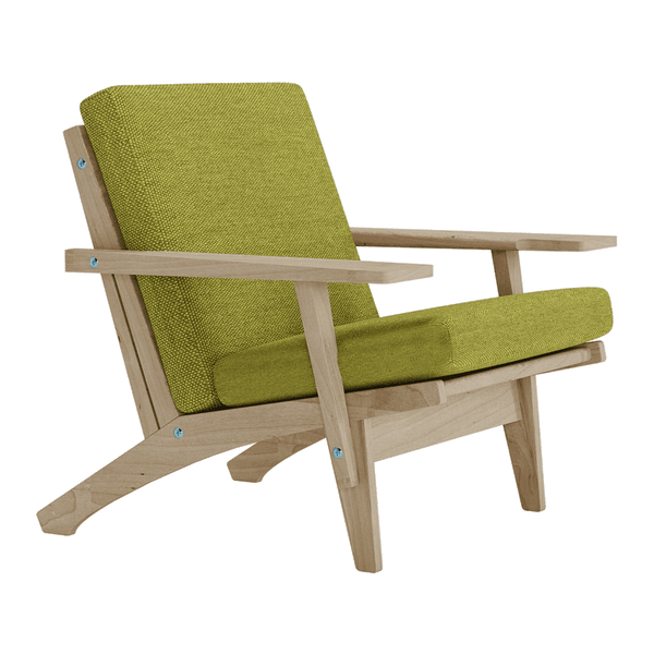 Pehmustesetti Wegner GE 370 -tuoliin, Supreme - Kiwi - S8020