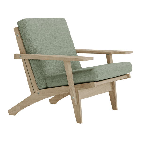 Pehmustesetti Wegner GE 370 -tuoliin, villa - Vaaleanharmaa - S7011.