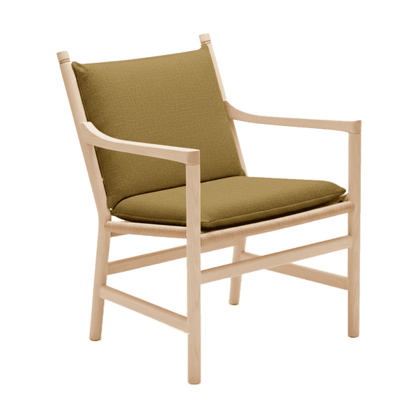 Pehmustesetti Wegner CH44, villa - Mustard - S7019