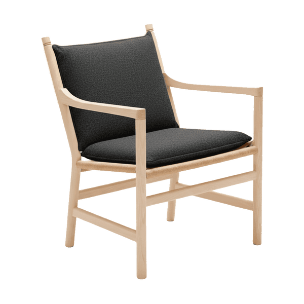Pehmustesetti Wegner CH44, villa - Charcoal - S7013