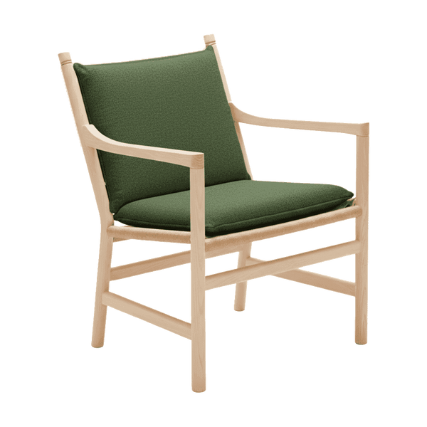 Pehmustesetti Wegner CH44 -tuoliin, Cosy - Green - S8116