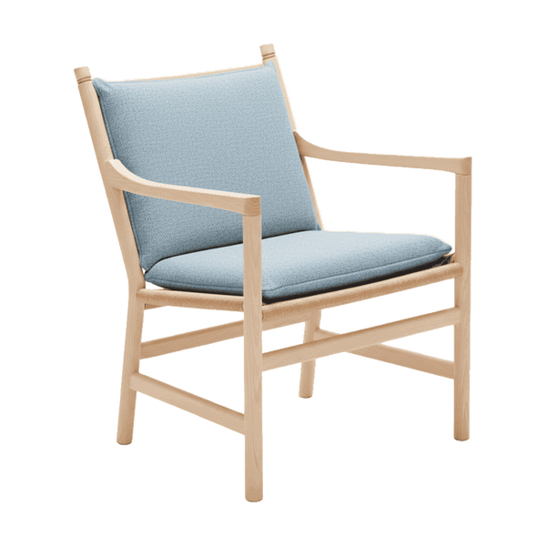 Pehmustesetti Wegner CH44 -tuoliin, Cosy - Light blue - S8113
