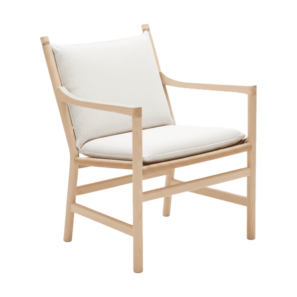 Pehmustesetti Wegner CH44 -tuoliin, Cosy - Snow - S8103