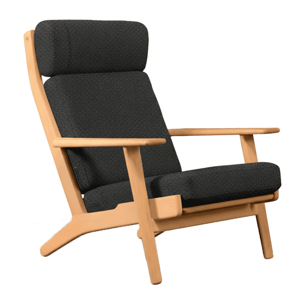 Pehmustesetti Wegner GE 290A, villa - Charcoal - S7013