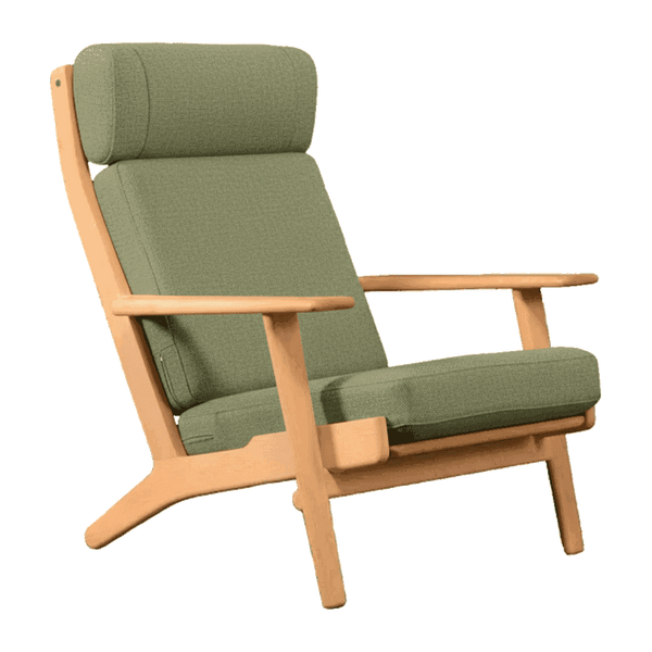 Pehmustesetti Wegner GE 290A -tuoliin, Cosy - Dusty green - S8115