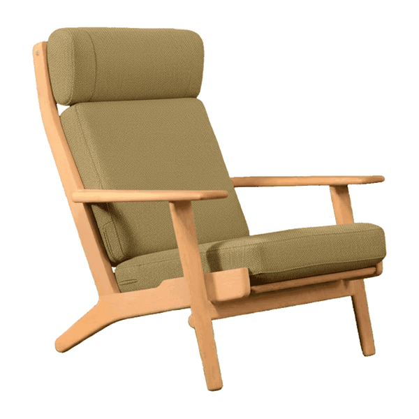 Pehmustesetti Wegner GE 290A, villa - Mustard - S7019