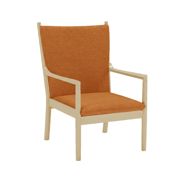 Pehmustesetti Wegner 1788 -tuoliin, Cosy - Rust - S8108