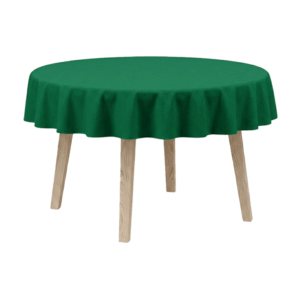 Pyöreä pöytäliina, puuvillasekoite - Green - D1034´