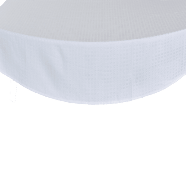 Pyöreä damastipöytäliina - Dot