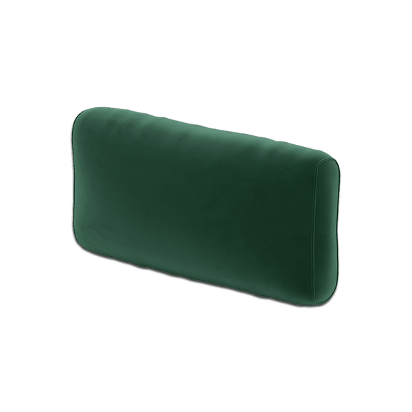 Pehmeä selkänojatyyny mittojen mukaan, Velour - Forest. - S6019