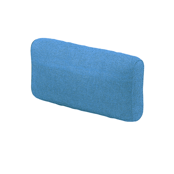 Pehmeä selkänojatyyny mittojen mukaan, Cosy - Light blue - S8113.