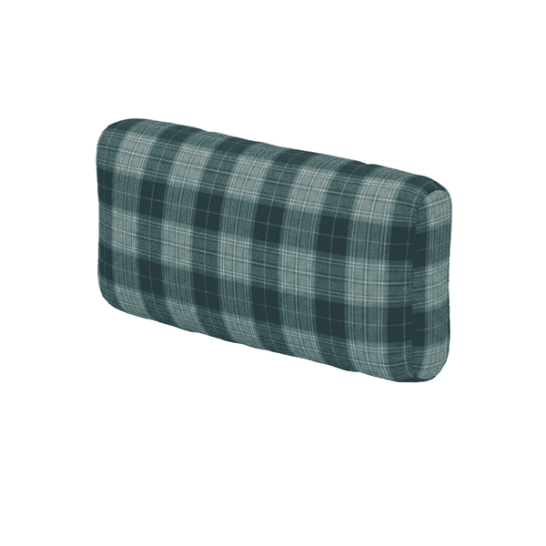Pehmeä selkänojatyyny mittojen mukaan, kuviollista villaa - Midnight Navy - S7209