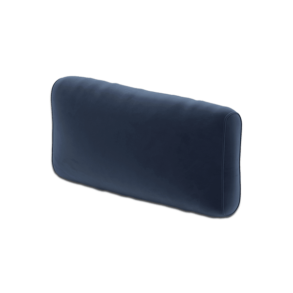 Pehmeä selkänojatyyny mittojen mukaan, Velour - Imperial. - S6015