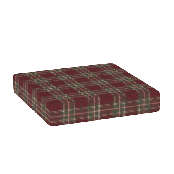 Kuvioitu villapehmuste mittojen mukaan - Cranberry - S7206