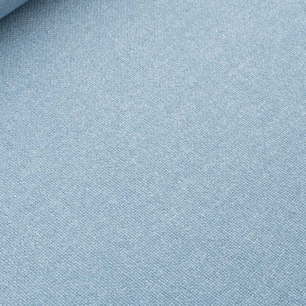 Kangasnäyte – Cosy, kulutusta kestävä polyesteri - Light blue - S8113