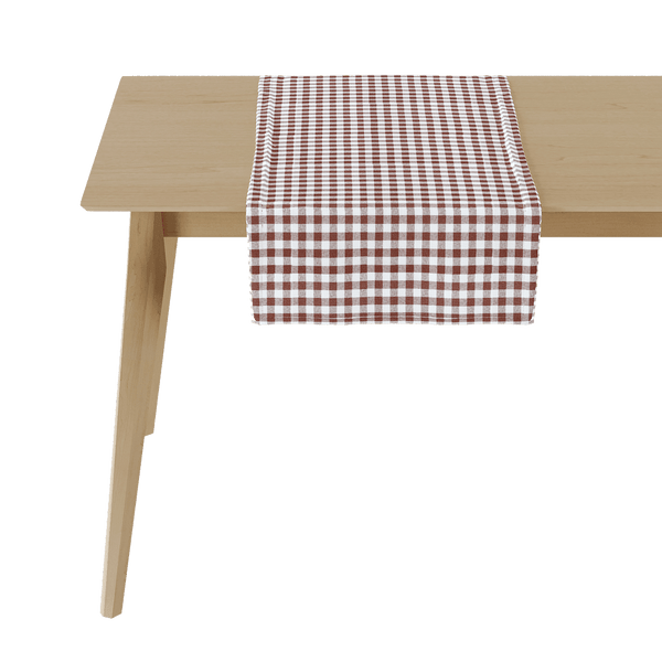 Ruudullinen kaitaliina mittojen mukaan - Brown check - D1021-